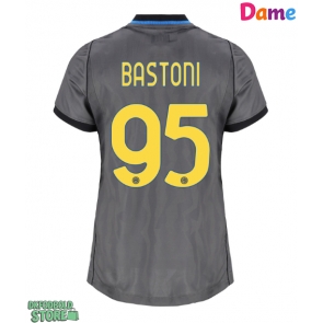 Inter Milan Alessandro Bastoni #95 Replika Tredjetrøje Dame 2026-27 Kortærmet